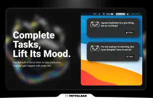 PetPalBar screenshot 2