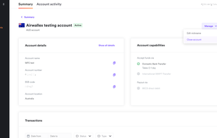 Airwallex screenshot 2