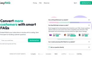 EasyFAQ screenshot 1