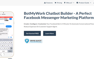Create | Configure | Customize Your Facebook Bot In 5 Minutes To Automate Conversational Flow And Reduce Expenses On Customer Support Agent.