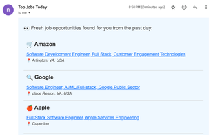 Top Jobs Today screenshot 1