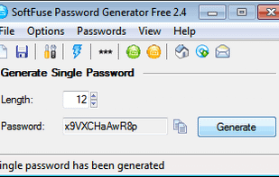 SoftFuse Password Generator screenshot 1