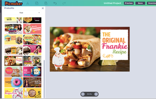 Prebuilt Templates - Picmaker