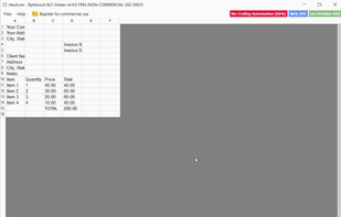 Bytescout XLS Viewer screenshot 2