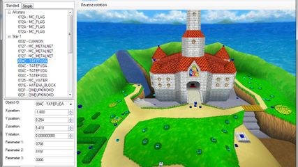 Super Mario 64 DS Editor screenshot 1