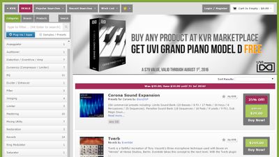 KVR Marketplace screenshot 1