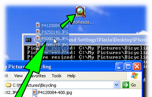 Using Photo Resize is incredibly quick and easy
