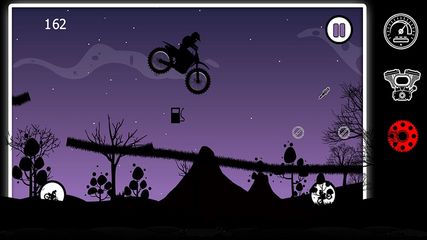 Dark Moto Race screenshot 1