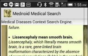 Mednoid Medical Search screenshot 1