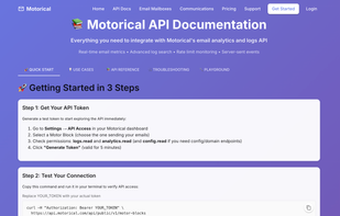 Documentation on API