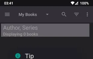 NeverTooManyBooks screenshot 1