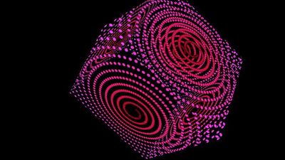 create 2D texture on a 3D shape