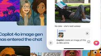 GroupMe integrates Copilot with in-chat GPT-4o image generation image