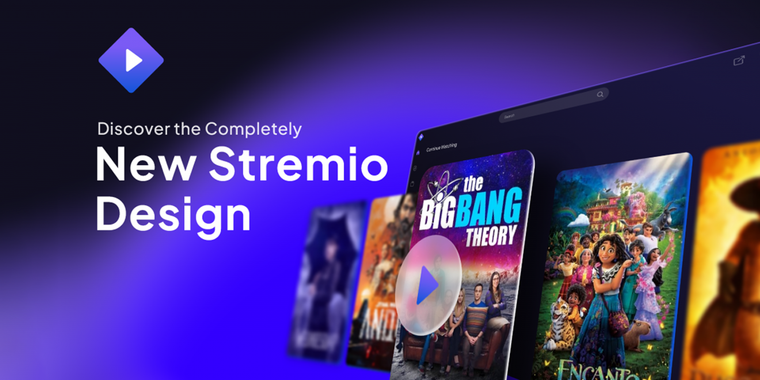 Stremio unveils long-awaited comprehensive brand and app redesign, including updated mascot and interface image