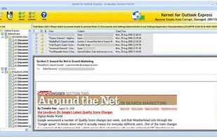 Kernel for Outlook Express Repair screenshot 1