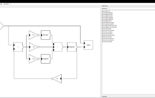 As you may see, it allows the user to create reatroaction simulation.