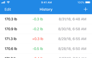 WeightFit screenshot 2
