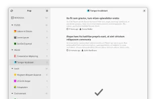 Pulp RSS screenshot 1