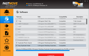 FastMove screenshot 2
