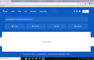 TempMailWeb screenshot 1