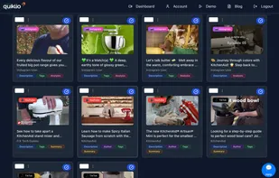 Saved videos across multiple platforms
