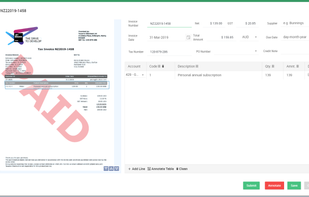 User friendly interface for validation and training
