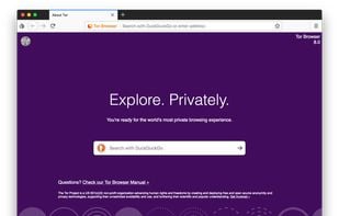 Tor Browser screenshot 1