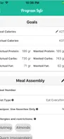 Fitness Meal Planner screenshot 3