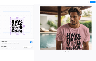 Dynamic Mockups Placement Editor