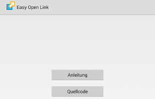 Easy Open Link screenshot 1
