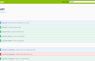 ASF Autogenerated API