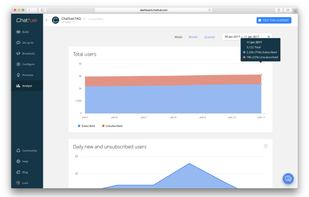 Chatfuel screenshot 1