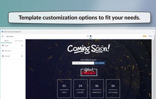 Customization options are available in template to fit your business needs
