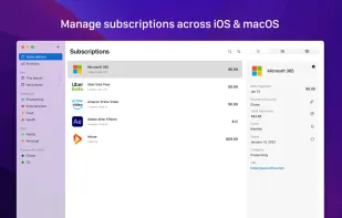 Subscriptions - Track Expenses screenshot 1