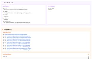 PageRadar screenshot 2