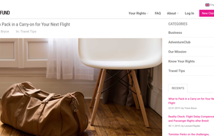 SkyRefund screenshot 1