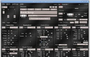 Rakarrack screenshot 1