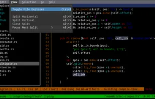 Fresh editor screenshot 2