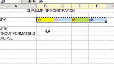 Clipjump Copy-Paste methodolgy