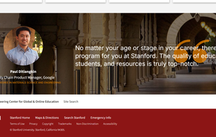 Stanford Online screenshot 3