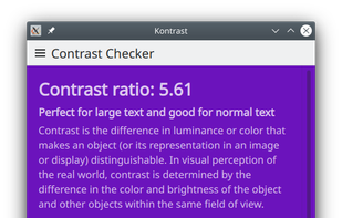 Kontrast screenshot 1