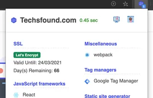 TechsFound screenshot 1