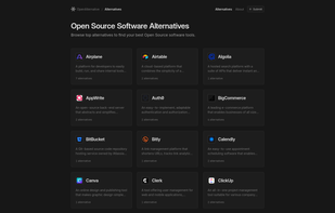 OpenAlternative screenshot 2