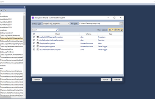 dbForge SQL Decryptor screenshot 1