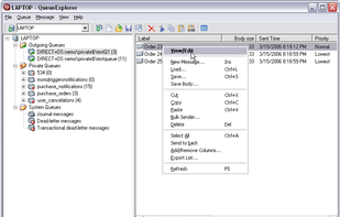 QueueExplorer screenshot 1