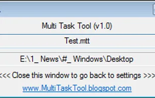 Multi Task Tool screenshot 1