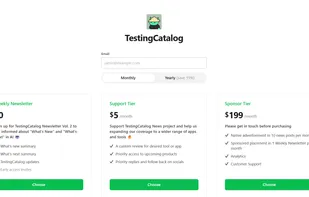 TestingCatalog screenshot 3