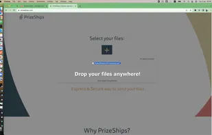 Drop your files everywhere!