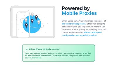 Feature - Powered by Mobile Proxies