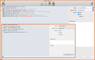 Cellebrite Digital Collector screenshot 1